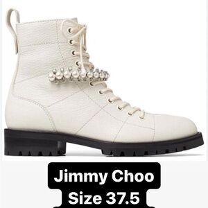 Jimmy Choo Combat Boots 37.5